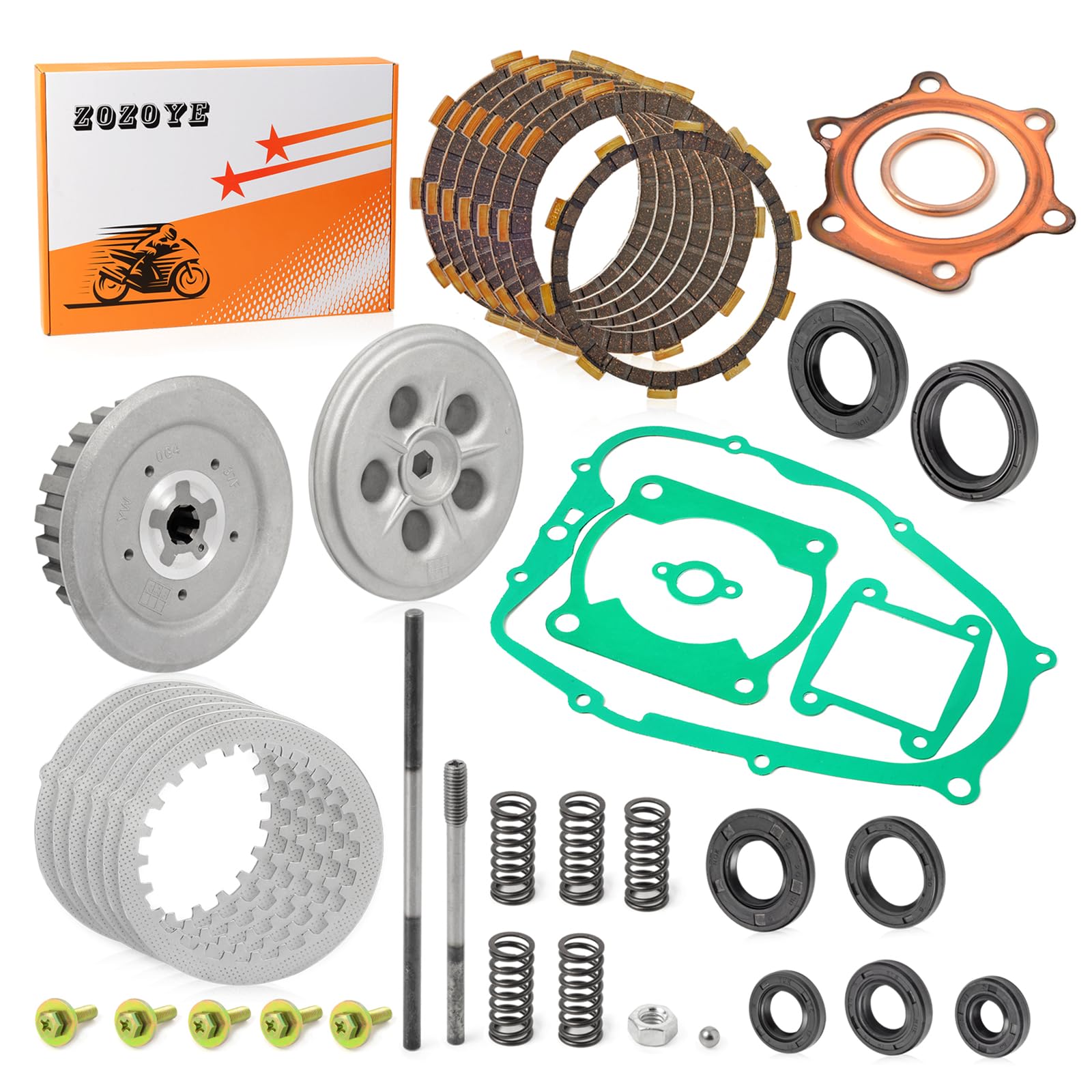 Amazon.com: Blaster 200 Clutch Kit & Center Inner Hub & Outer